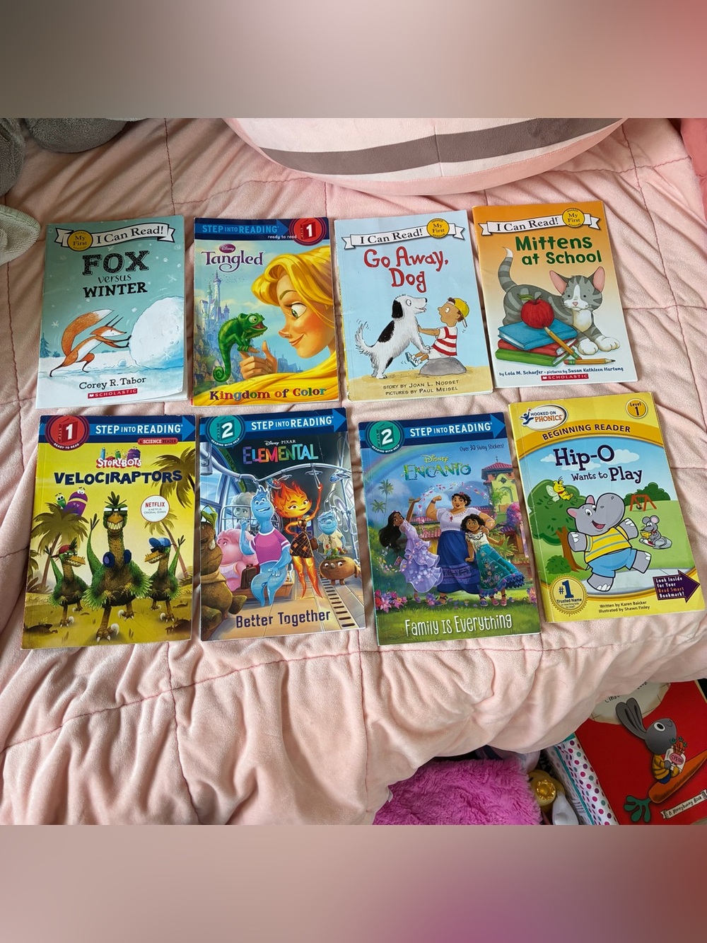 I can read/ step into reading children’s book bundle